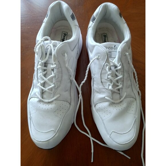 Propet Mens Stability Walker White Size 17 X 3E - Picture 1 of 9